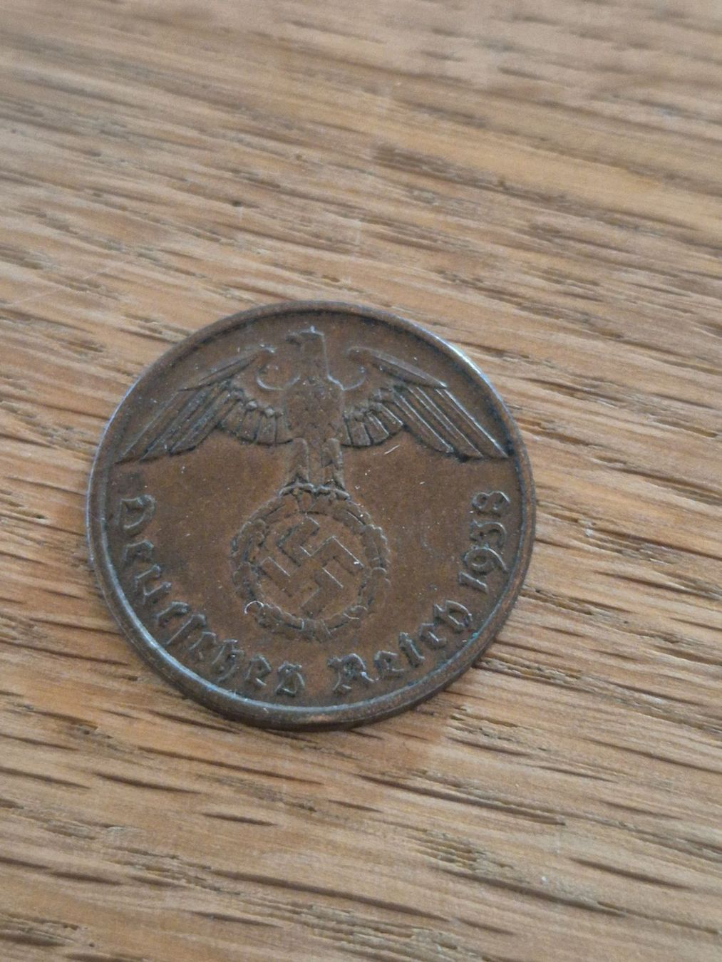 Tutti le monete: Drittes Reich - 2 Reichspfennig 1938 A – Usato da Mels venduto da Goldenfalcon