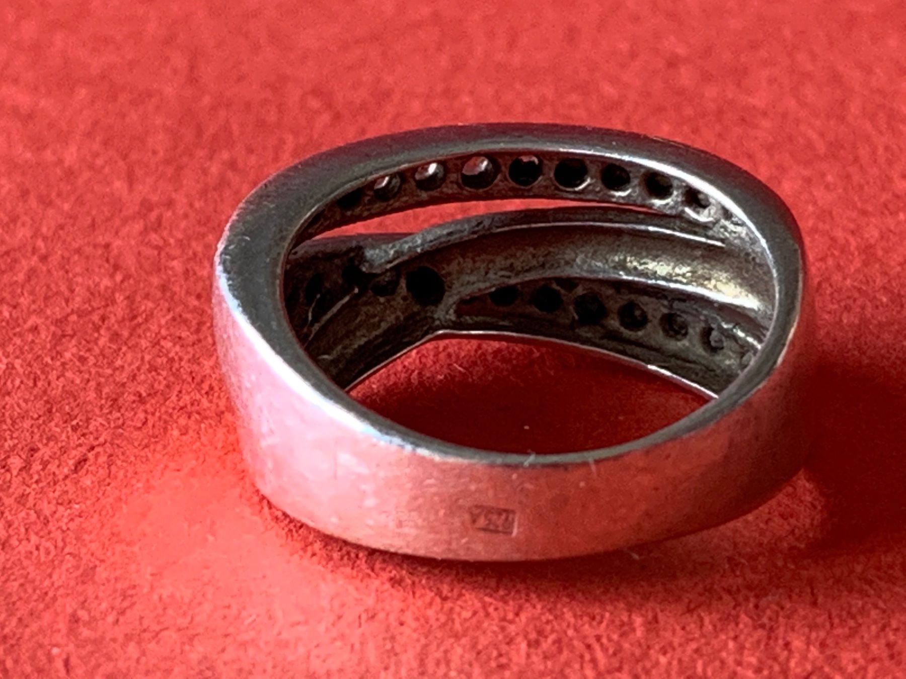 Anelli: Silberring überlappend klassisch (55) – Usato da Laufen venduto da belleskulptur 5