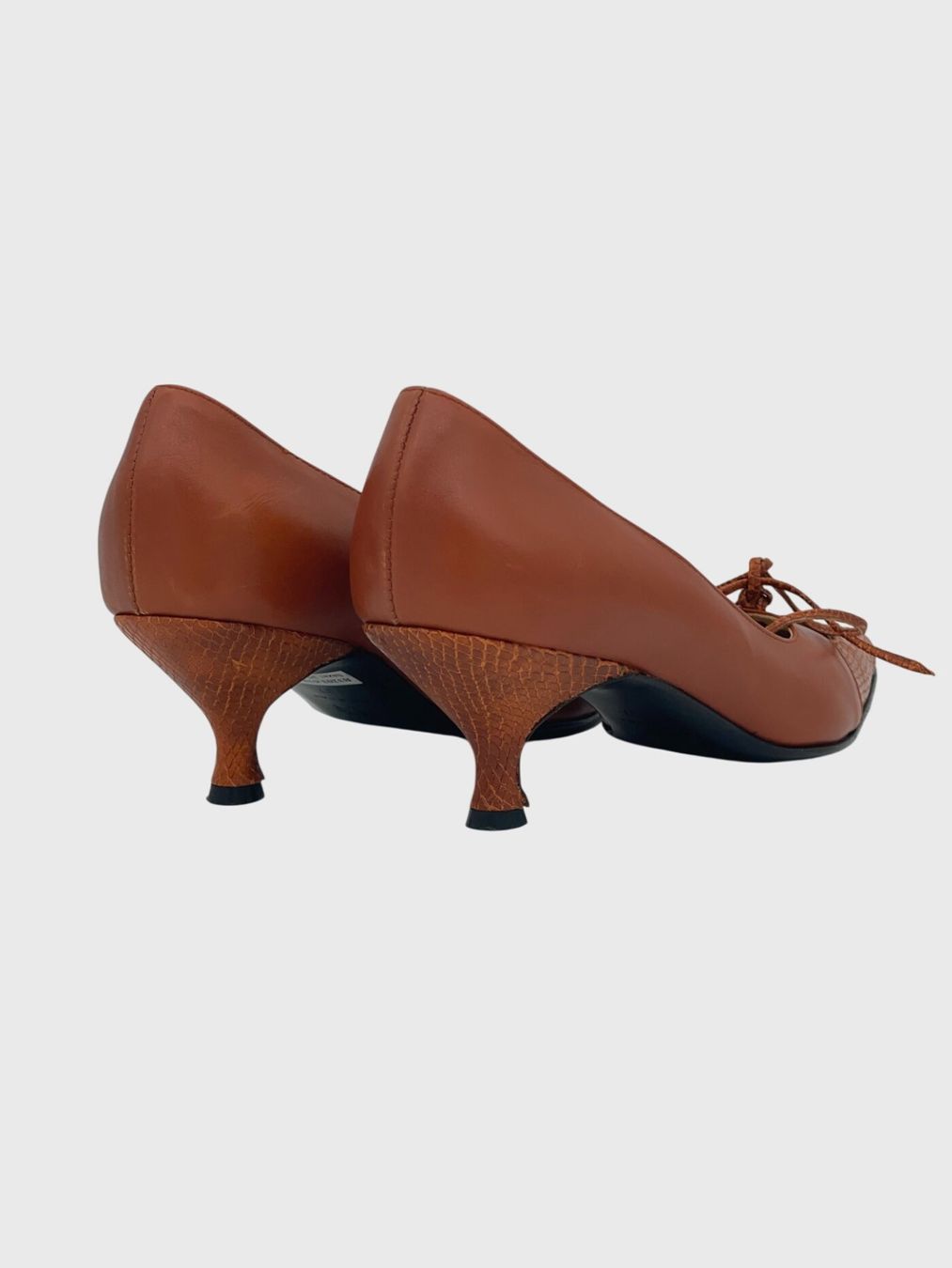 Damenschuhe: Alberta Ferretti Leather Pump EU 37 Braun – Gebraucht aus Zürich von shoe_shop 3