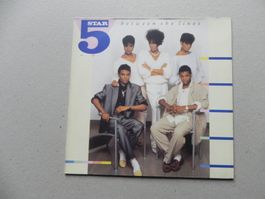 LP brit. Pop R & B Group 5 Star 1987 Between the Lines