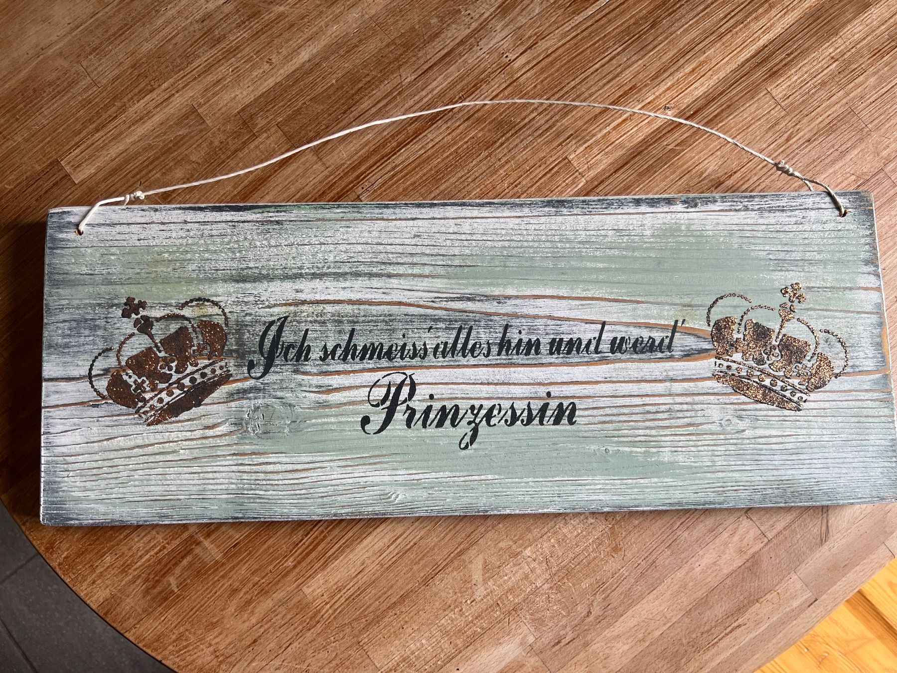 Insegne: Holzschild / Prinzessin – Nuovo (secondo la descrizione) da aarwangen venduto da Butzi99