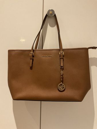 JET SET TRAVEL - Handtasche - cognac