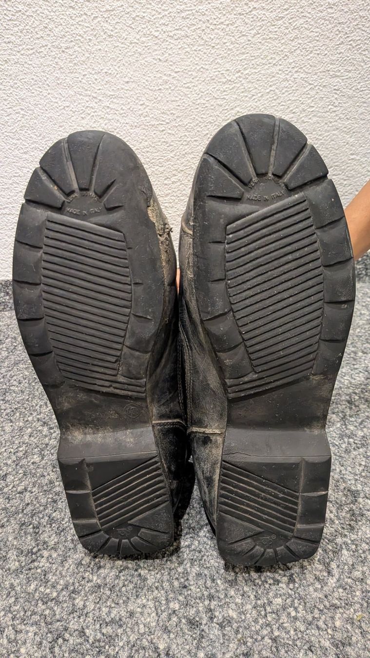 Herrenschuhe: Schwarze Motorradschuhe Grösse 47 – Gebraucht aus Frauenfeld von mf2_yb66 1