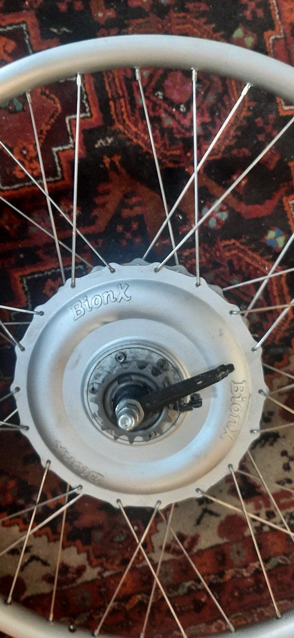 Bionx Pezzi di ricambio: Bionx Hinterrad 26 " Nabenschaltung – Usato da Uhwiesen venduto da Timtim 1