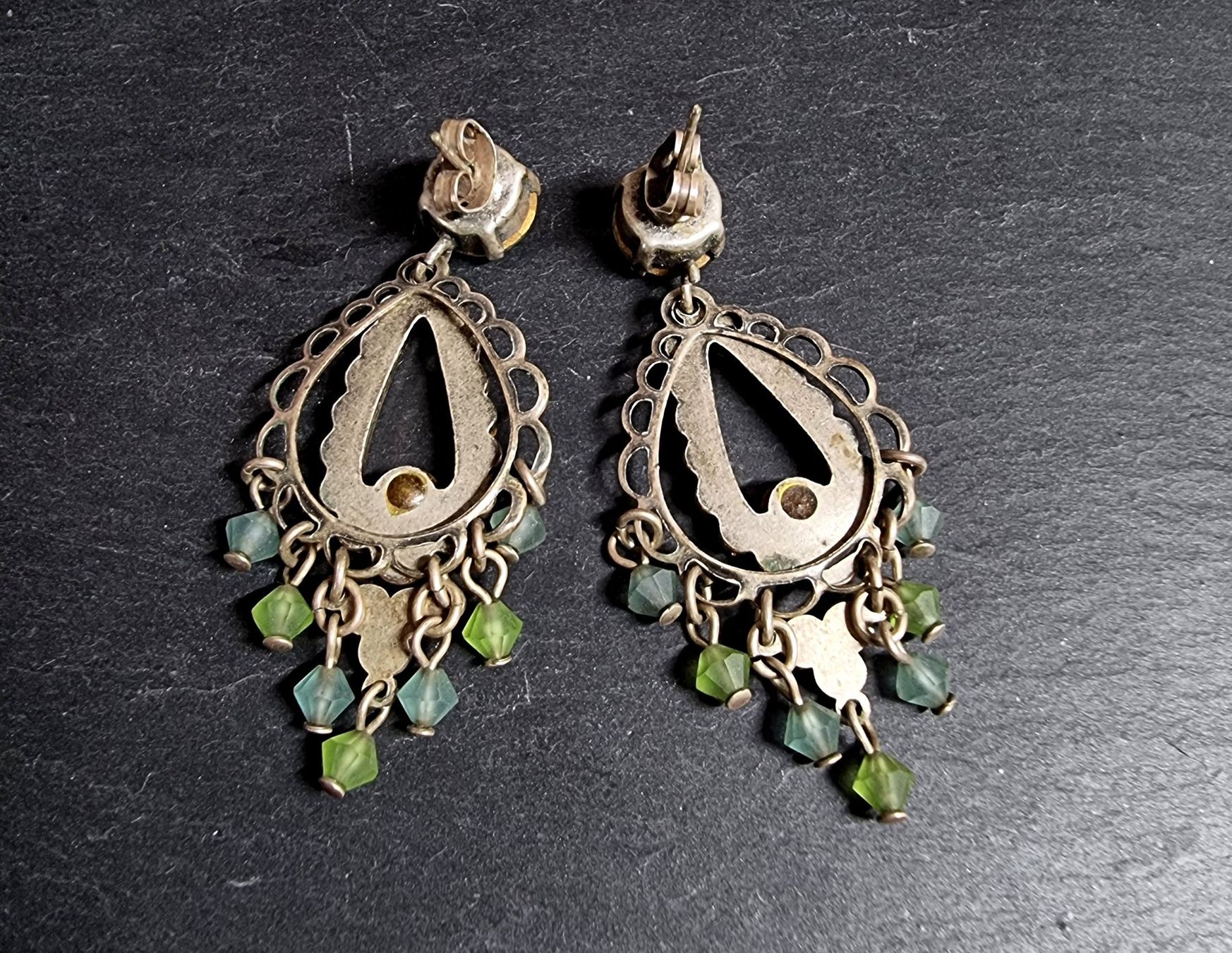 Ohrringe & -stecker: Boucles d'oreilles en laiton vintage – Gebraucht aus Veyrier von Leilazizou 2