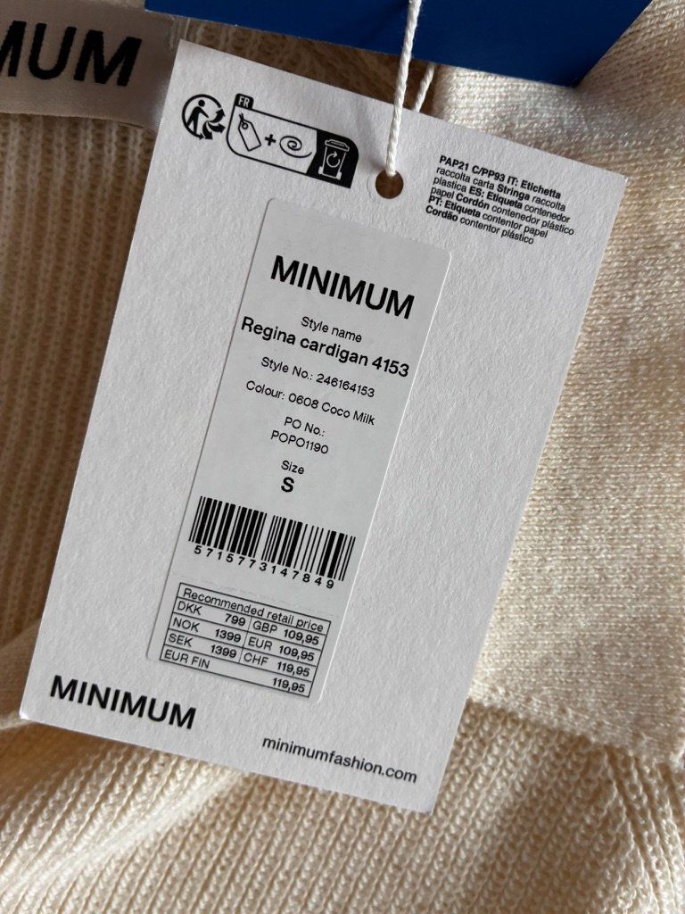 Giacche: Minimum! super tolle Jacke/Pullover Gr. S NP 119.- – Nuovo e nell'imballaggio originale da Winterthur venduto da Mitschg 2