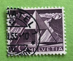 Nr.308 mit Stempel Triangulationspunkt Technik und Landschaf