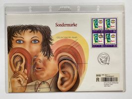 FDC Grossbrief TELECOM 95, Genf 1995 ET