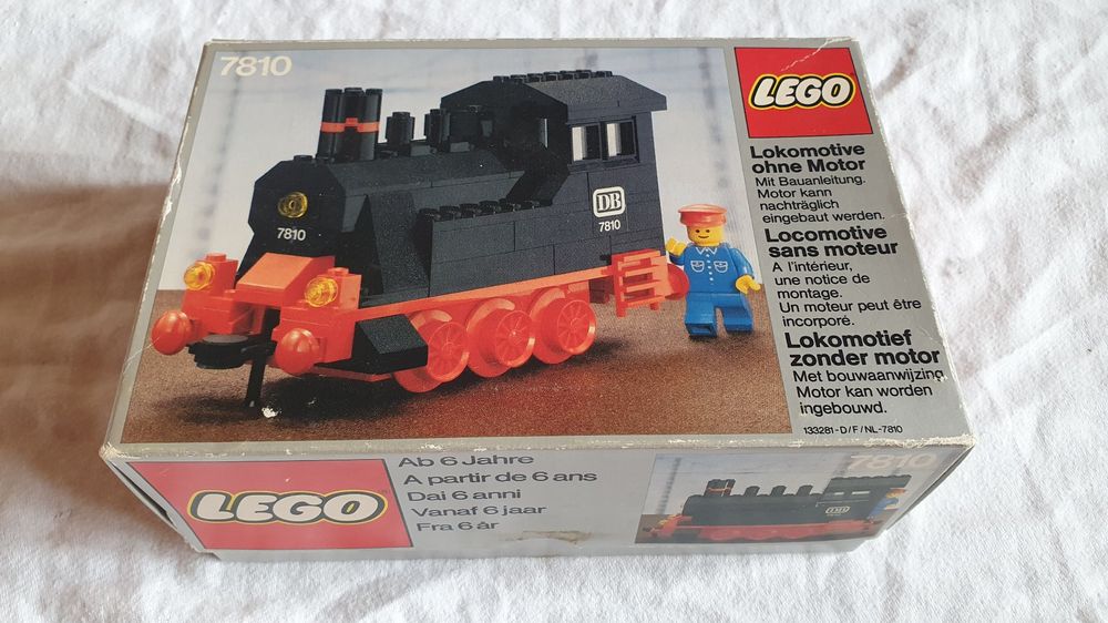 LEGO Eisenbahn 12V 7810 Dampflok OVP neuwertig | Kaufen auf Ricardo