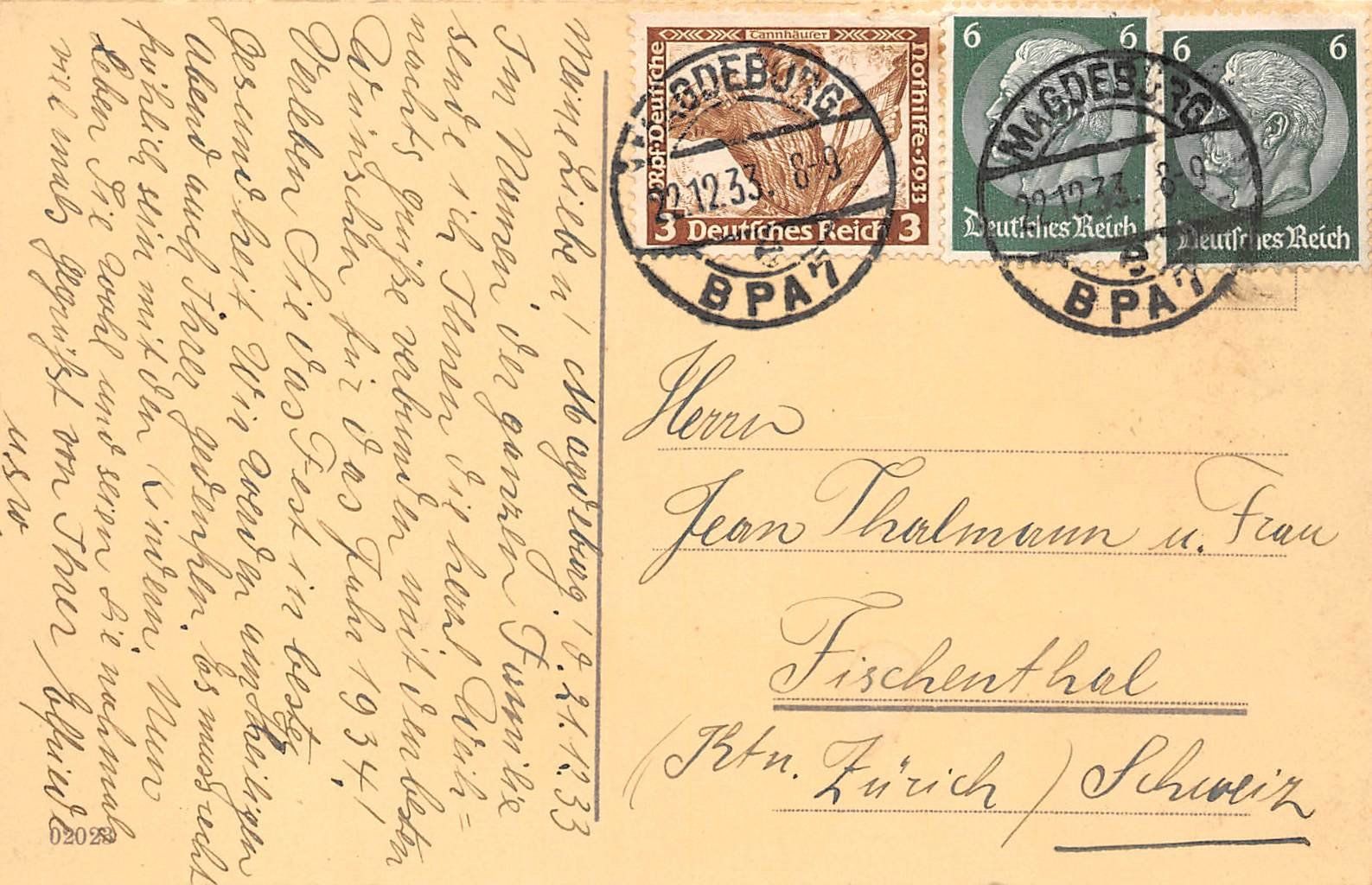 Cartoline postali: Weihnachten, schneebedecktes Haus – Usato da Ottikon b.Kemptth. venduto da Neptun1974 1