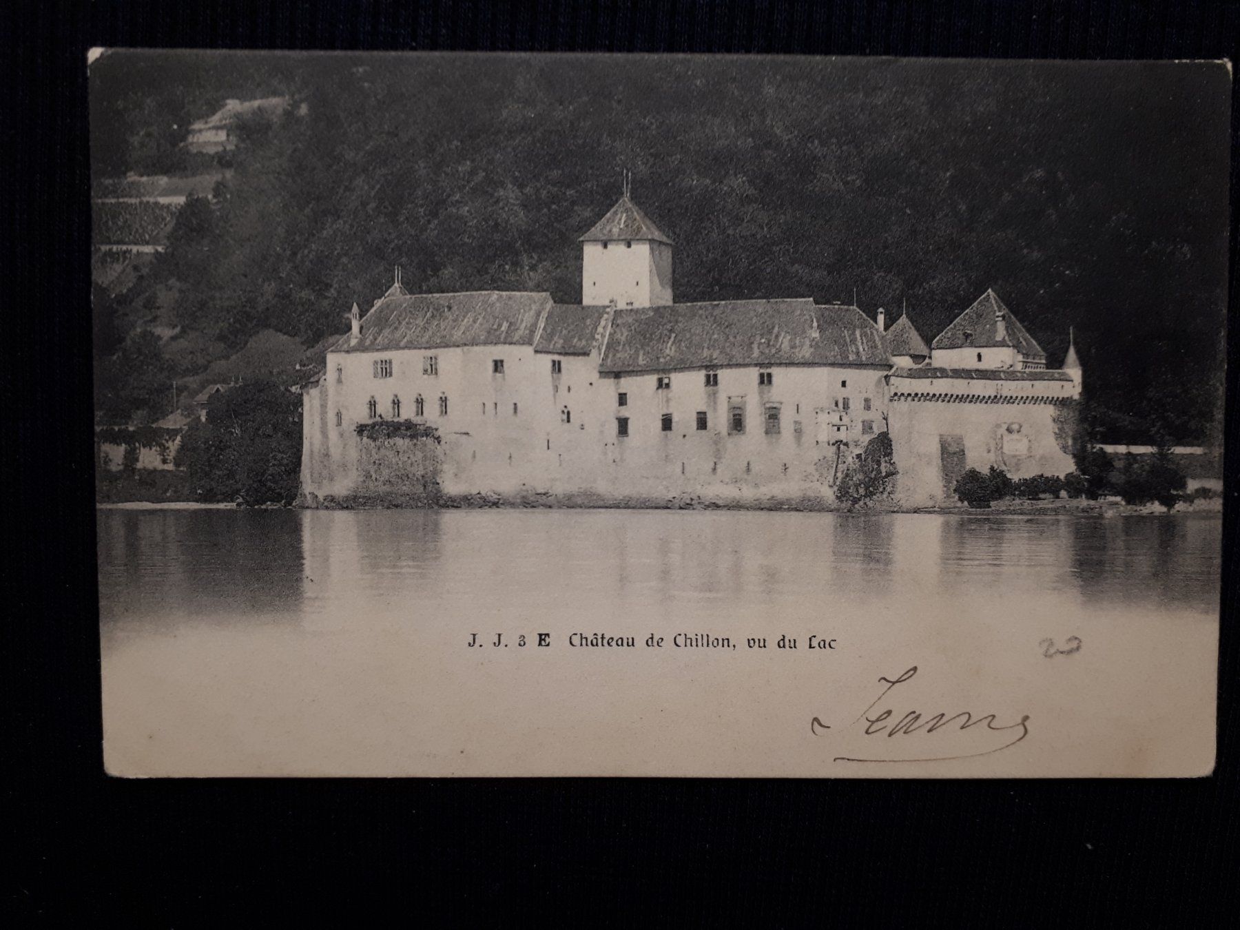 Ansichtskarten: CHATEAU DE CHILLON - 1905 – Gebraucht aus Ponto Valentino von giorgia06