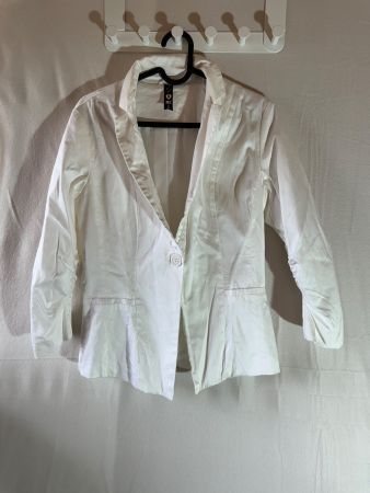 Zebra Blazer in weiss Gr. M