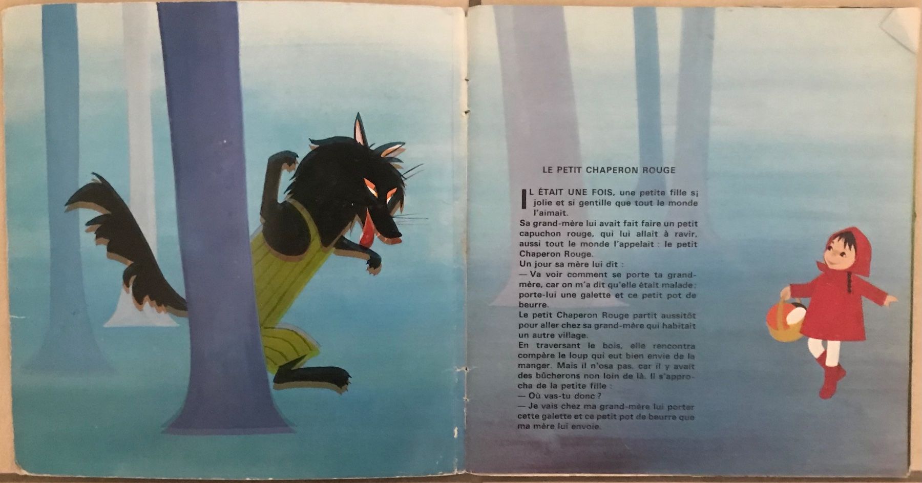 Dischi in vinile: LE PETIT CHAPERON ROUGE / LES TROIS OURS – Usato da Bussigny venduto da vinyl-pas-cher 1