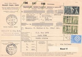 Begleitadresse: Gelterkinden-Südafrika , Symbolische Darstel