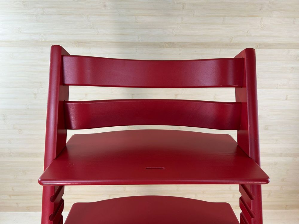 Stokke® Tripp Trapp inkl. Babyset, Newborn & Tray / Warm Red 6