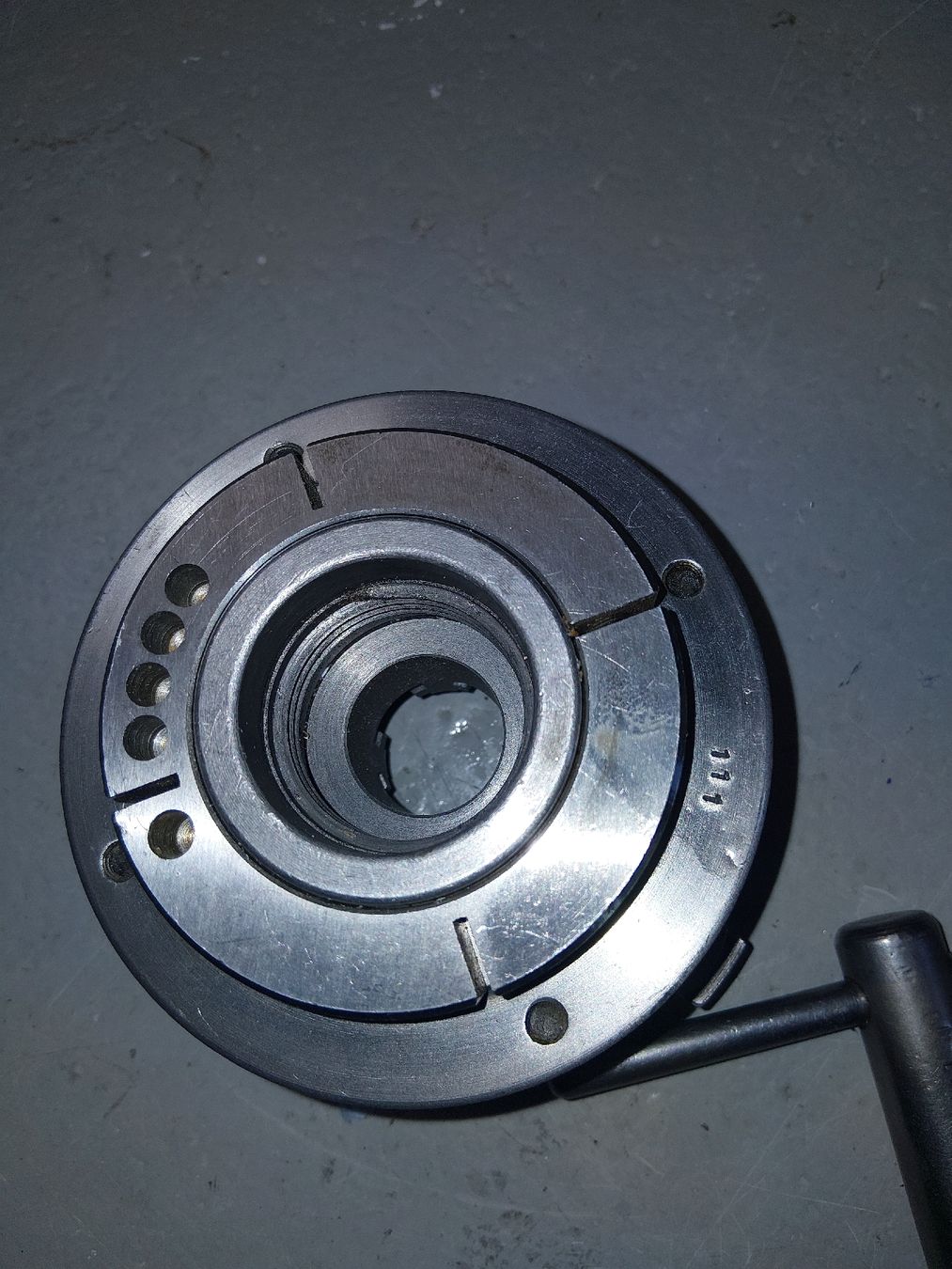 Schaublin Altro per industria metallurgica: Mandrin 100mm w20 4 mors Pratt Burnered – Usato da Champoz venduto da yokely 2