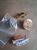 4 rare Sammler Pins: Balair-Flughafen ZH-Ballon.