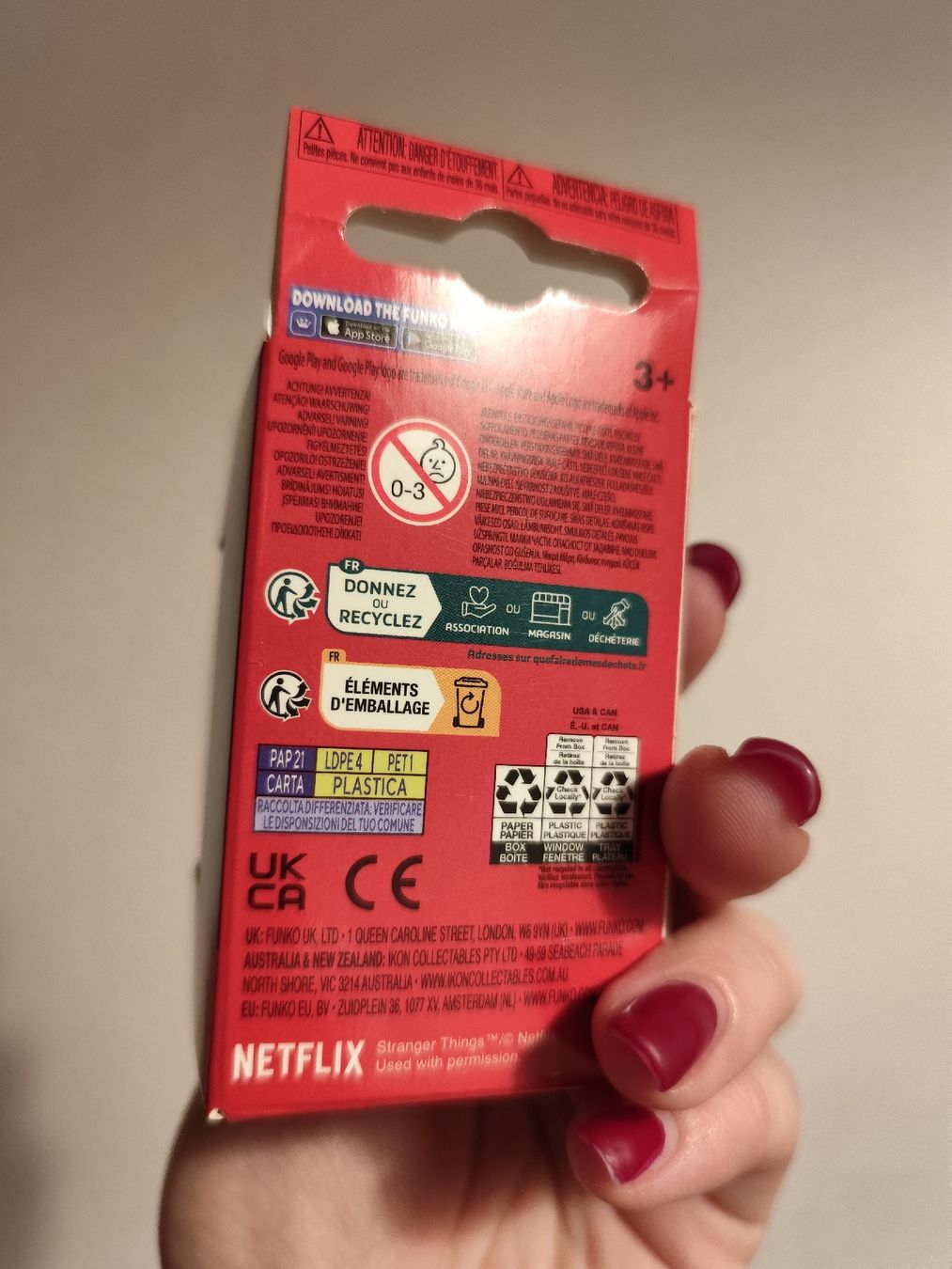 Portachiavi: Stranger Things Eleven Pocket Pop! Keychain - New! – Nuovo e nell'imballaggio originale da Mägenwil venduto da VintageGirly 2