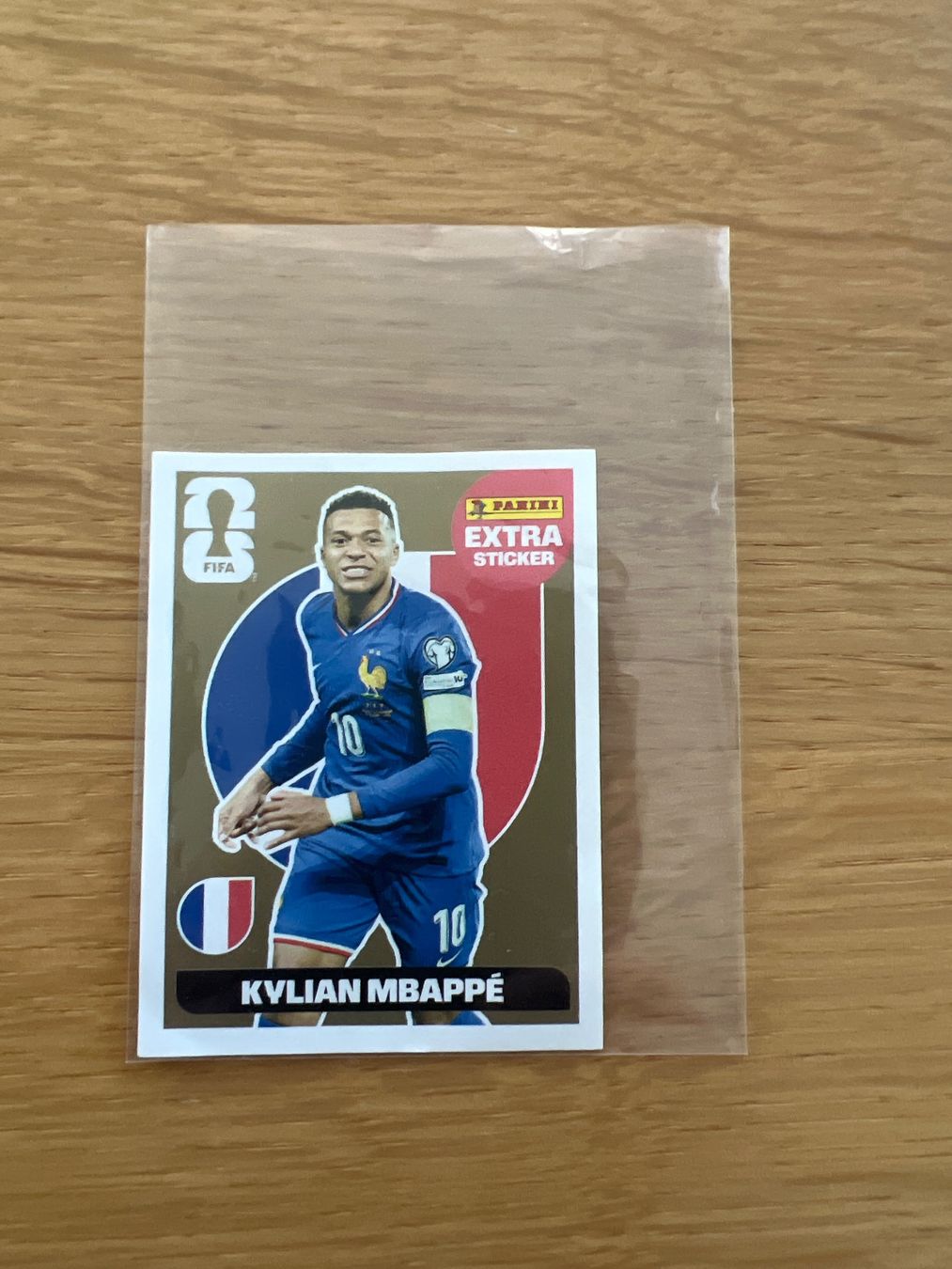 Panini Sammelbilder & Trading cards: Kylian Mbappé Extra Sticker Gold – Neu (gemäss Beschreibung) aus Männedorf von Christimm79
