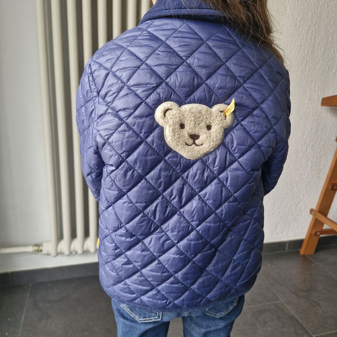 Jacken & Mäntel: Steiff Blaue Steppjacke Übergangsjacke Gr. 98 – Gebraucht aus Forch von nadinepalermo 2