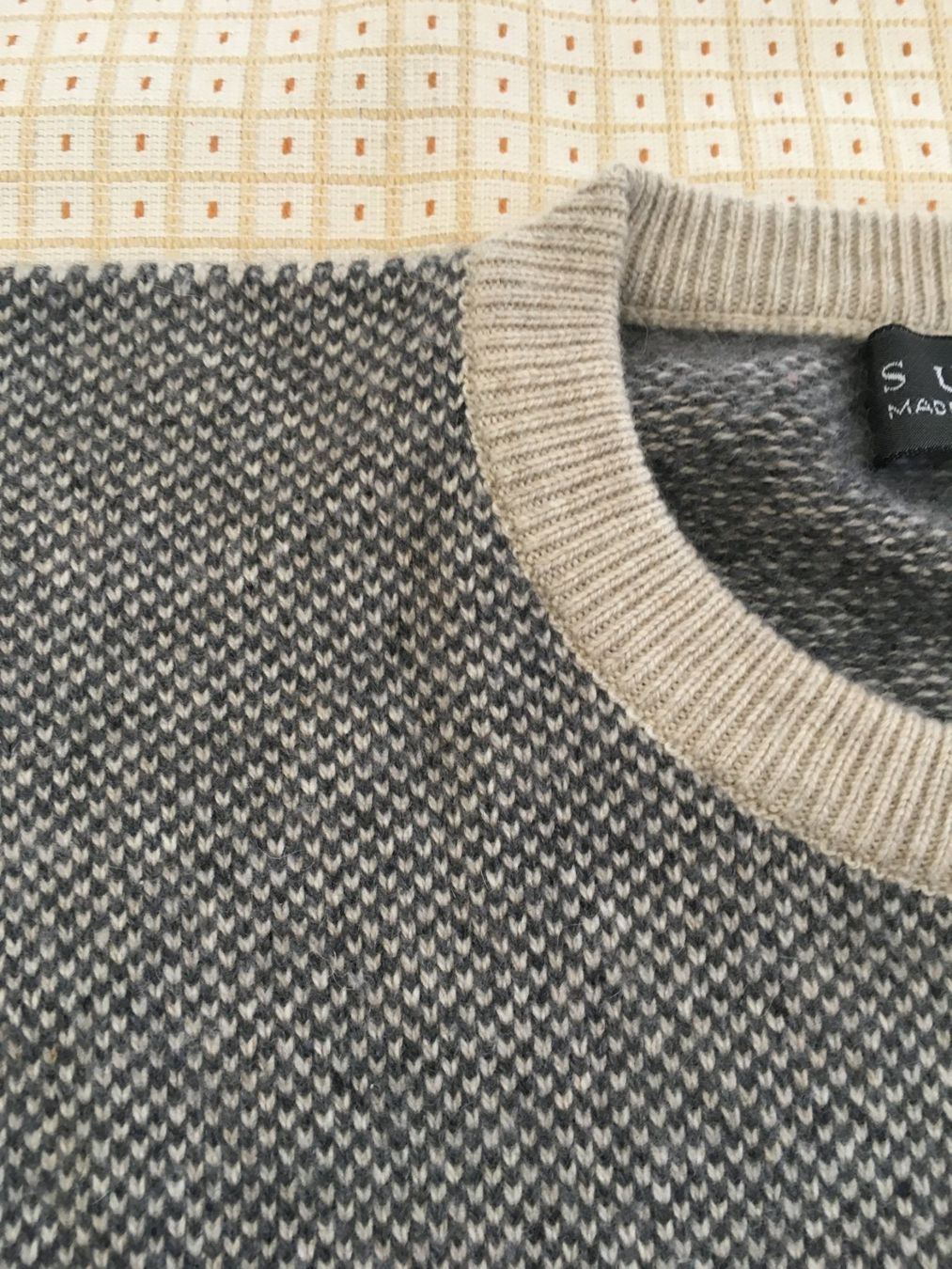 Maglioni & Felpe: Exceptionnel Pull Sulka 100% cashmere XL Neuf étiquette – Usato da Prangins venduto da pad2424 2