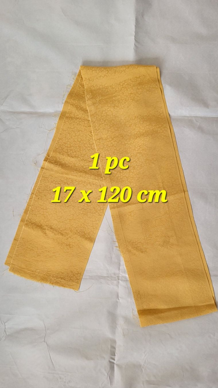 Tessuti: Tissu soie jaune – Nuovo (secondo la descrizione) da Fribourg venduto da VictoriaShop7 5
