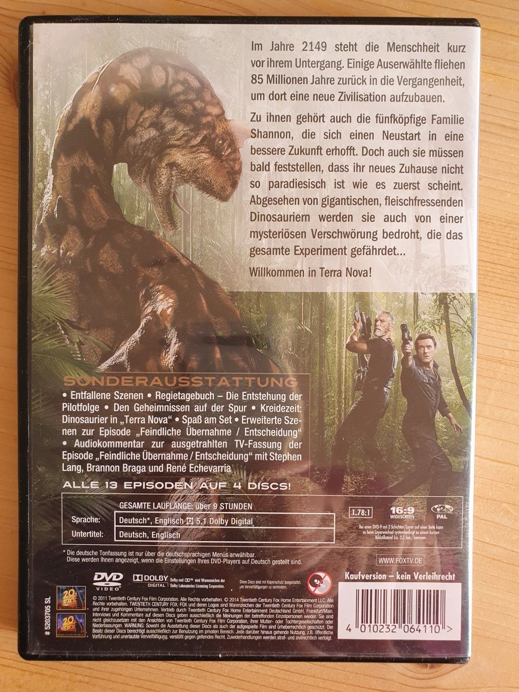 Tutti i DVDs: DVD - Terra Nova die komplette Serie – Usato da St. Margarethen TG venduto da Schachmatt 1