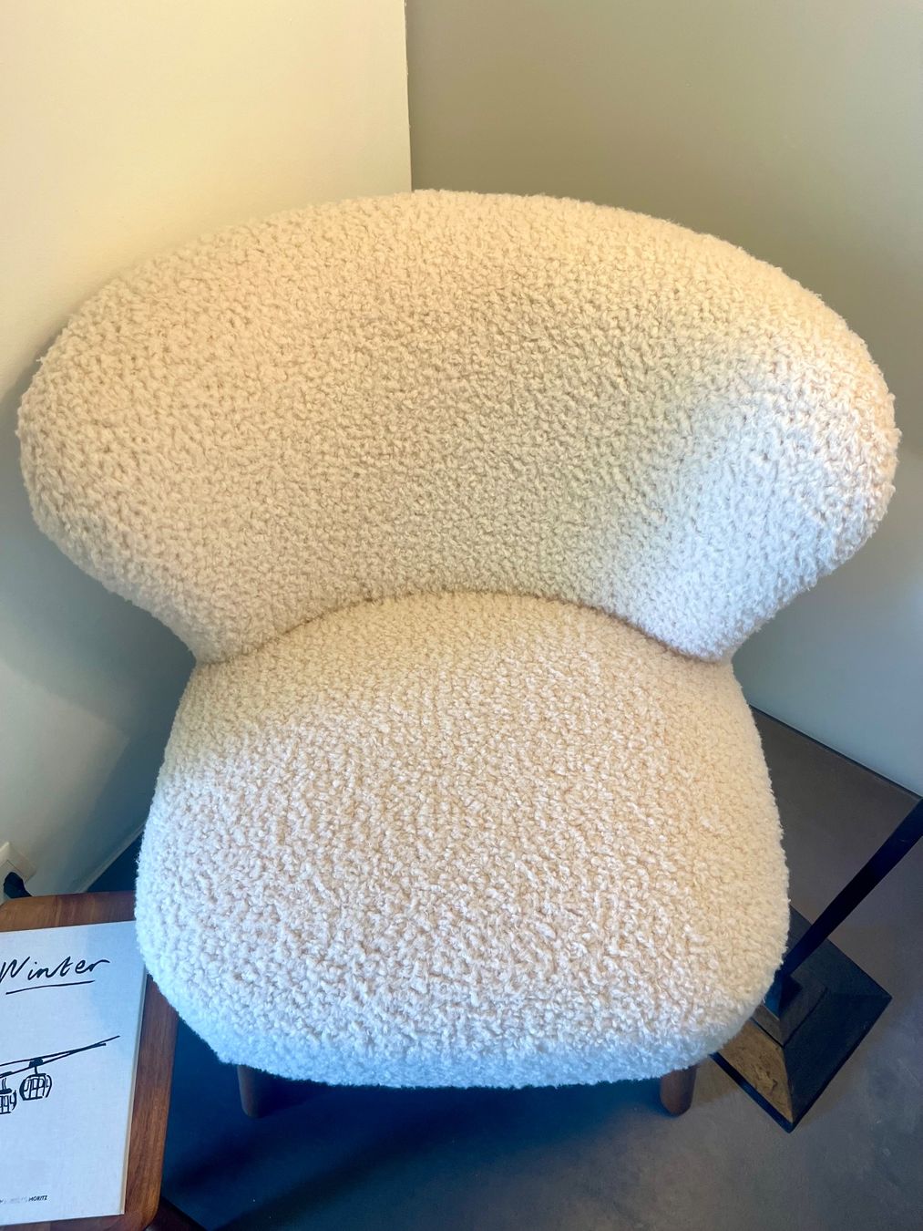 Sessel: Sessel Bouclé, hellbeige – Gebraucht aus Zürich von tidbit33 3