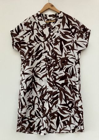 Gerry Weber Leinen Kleid Gr.M