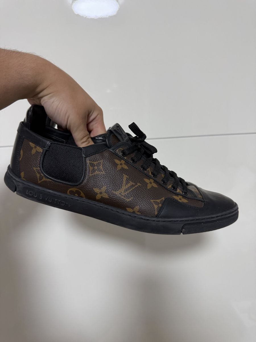 Herrenschuhe: Louis Vuitton Sneakers braun/schwarz Grösse 8  – Gebraucht aus Niederbipp von yar_tf6f