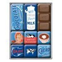 9-tlg Magnet-Set-CHOCOLATE ADDICTED