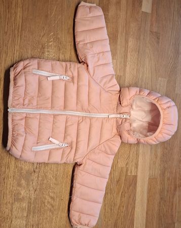 Leichte Daunenjacke Rosa für Mädchen, Grösse 68