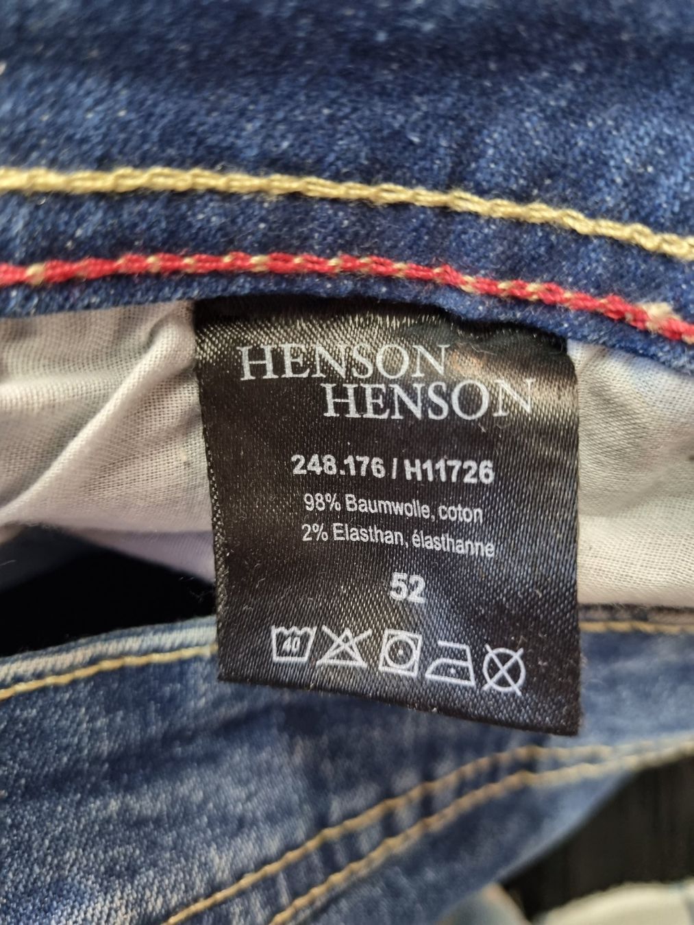 Jeans: Henson & henson Jeans Grösse 52 – Neuf (Voir description) à Schönenwerd par Chez_Mimi 3