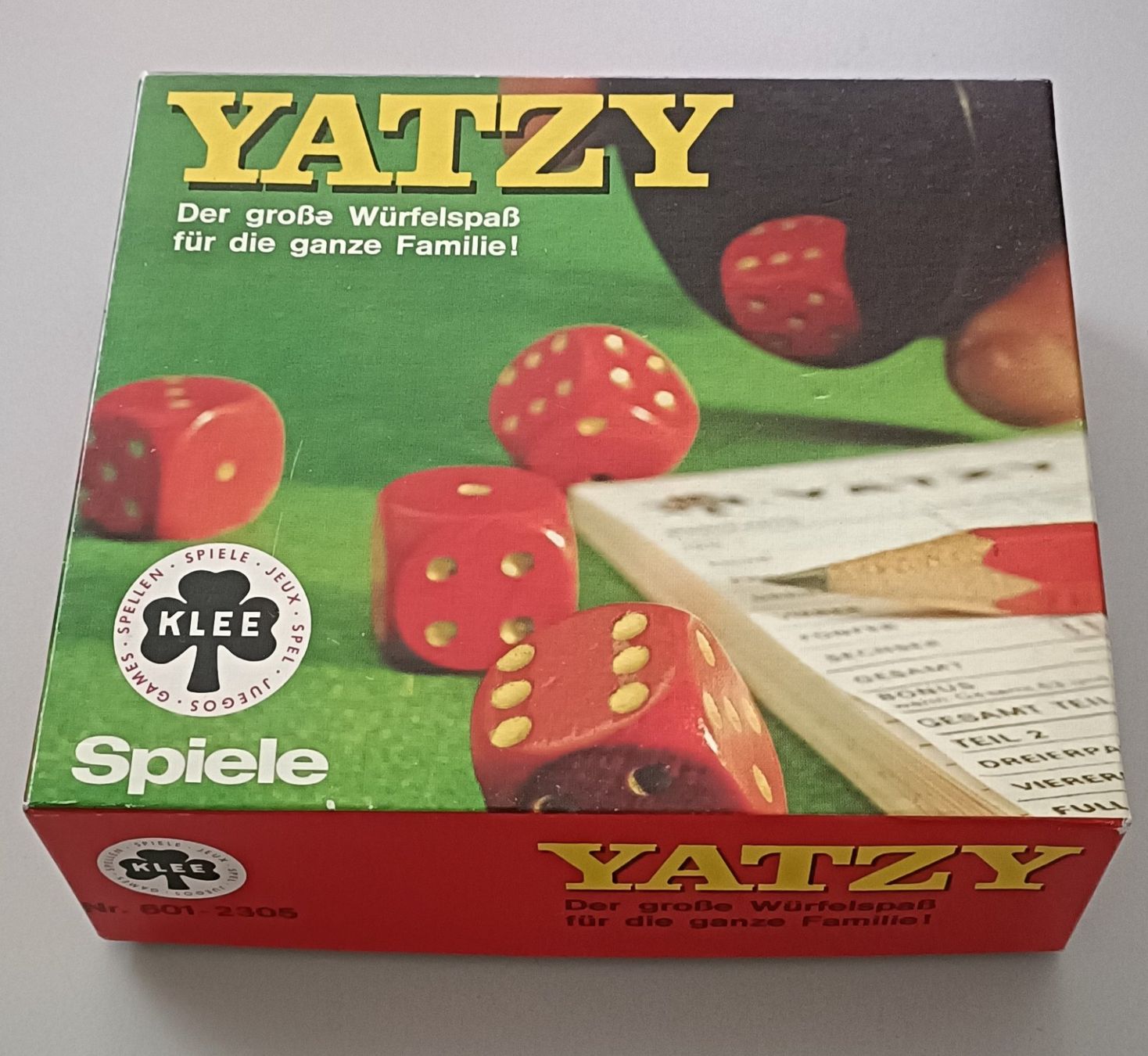 Ravensburger Giochi: Yatzy Würfelspiel – Usato da Niederrohrdorf venduto da privat23