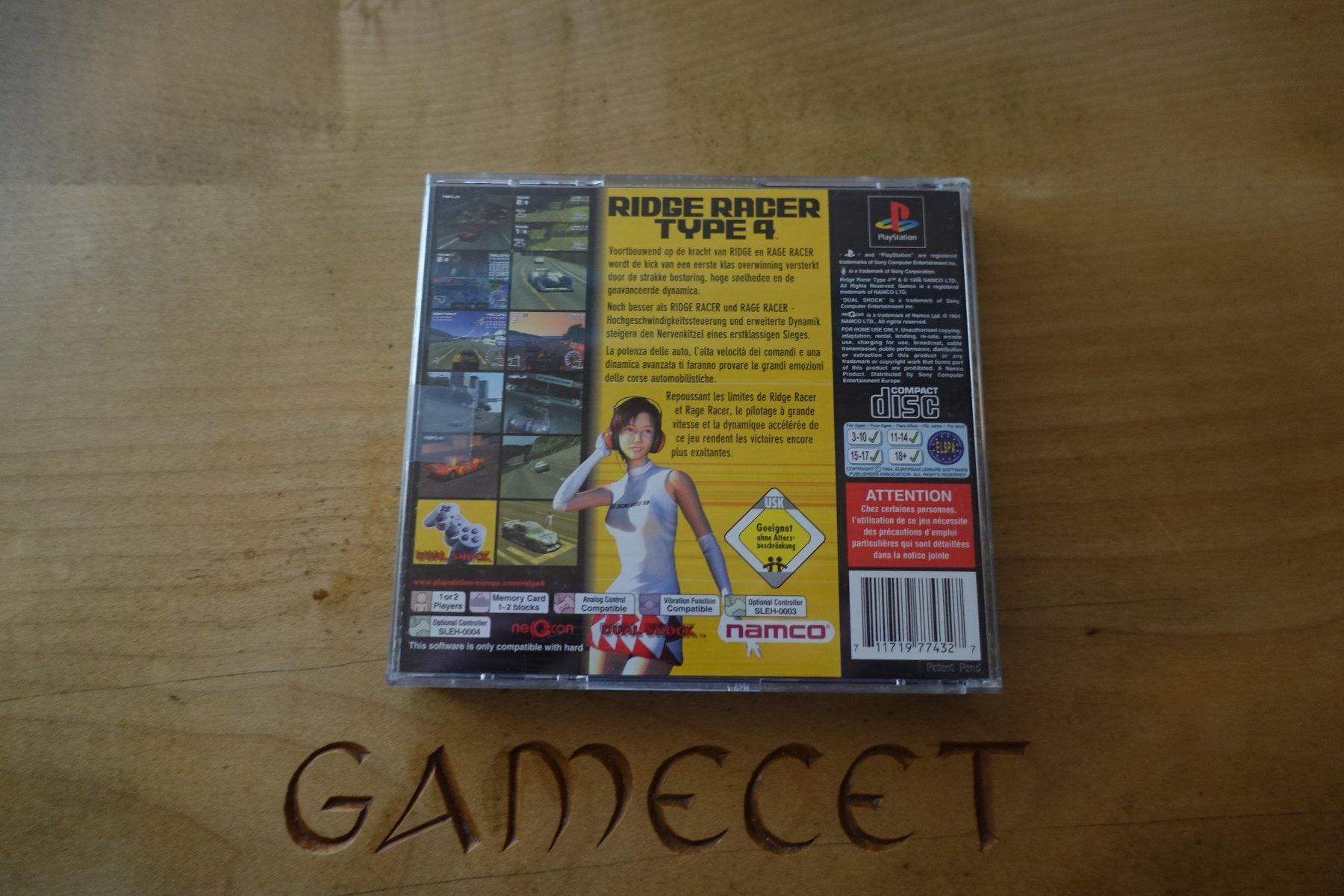 Sony Giochi: Ridge Racer Type 4 – Usato da Steinach venduto da Gamecet 2