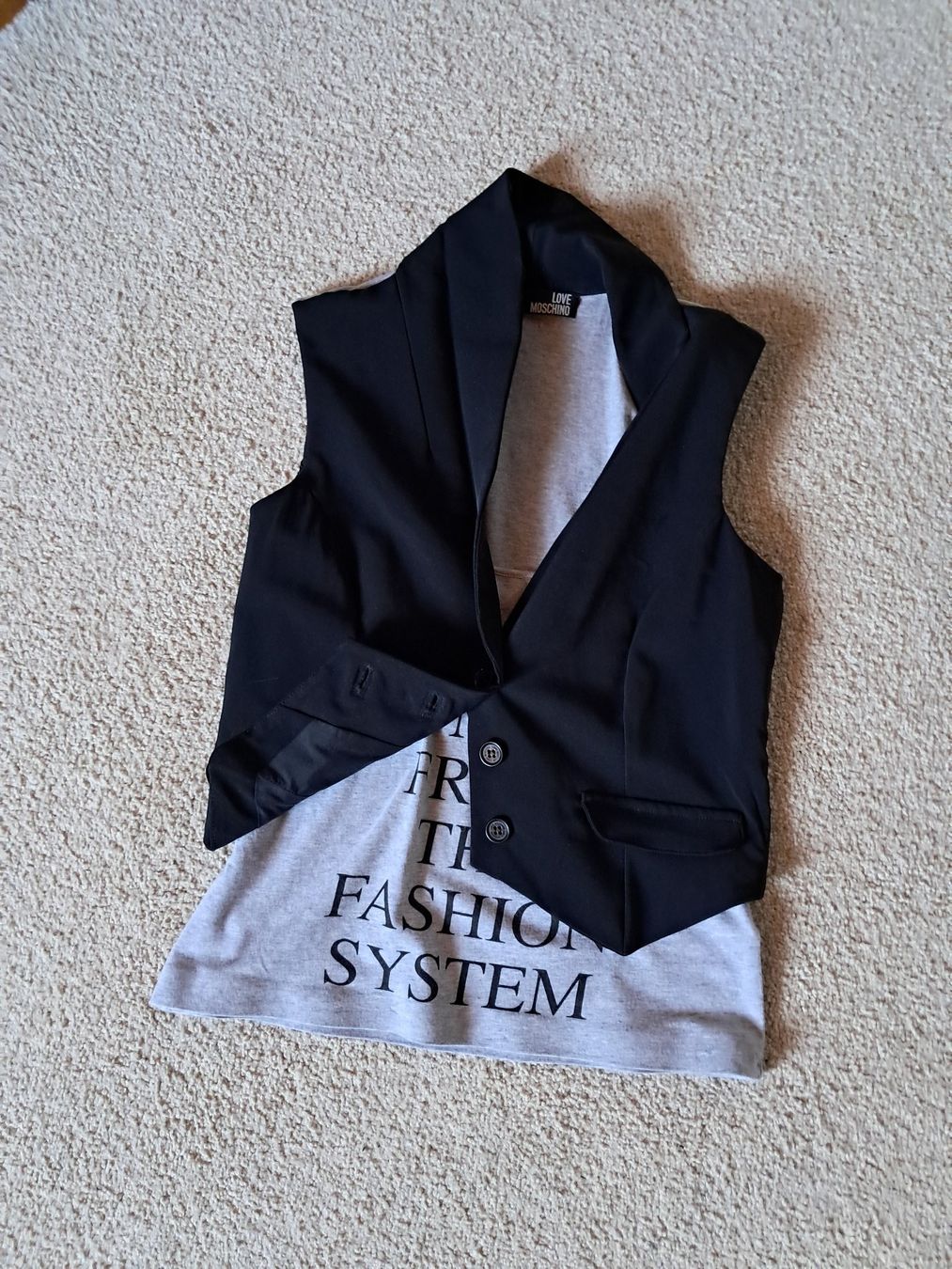 Moschino Top: Love Moschino Veste/Top 36 – Usato da Kefikon TG venduto da theratpack20