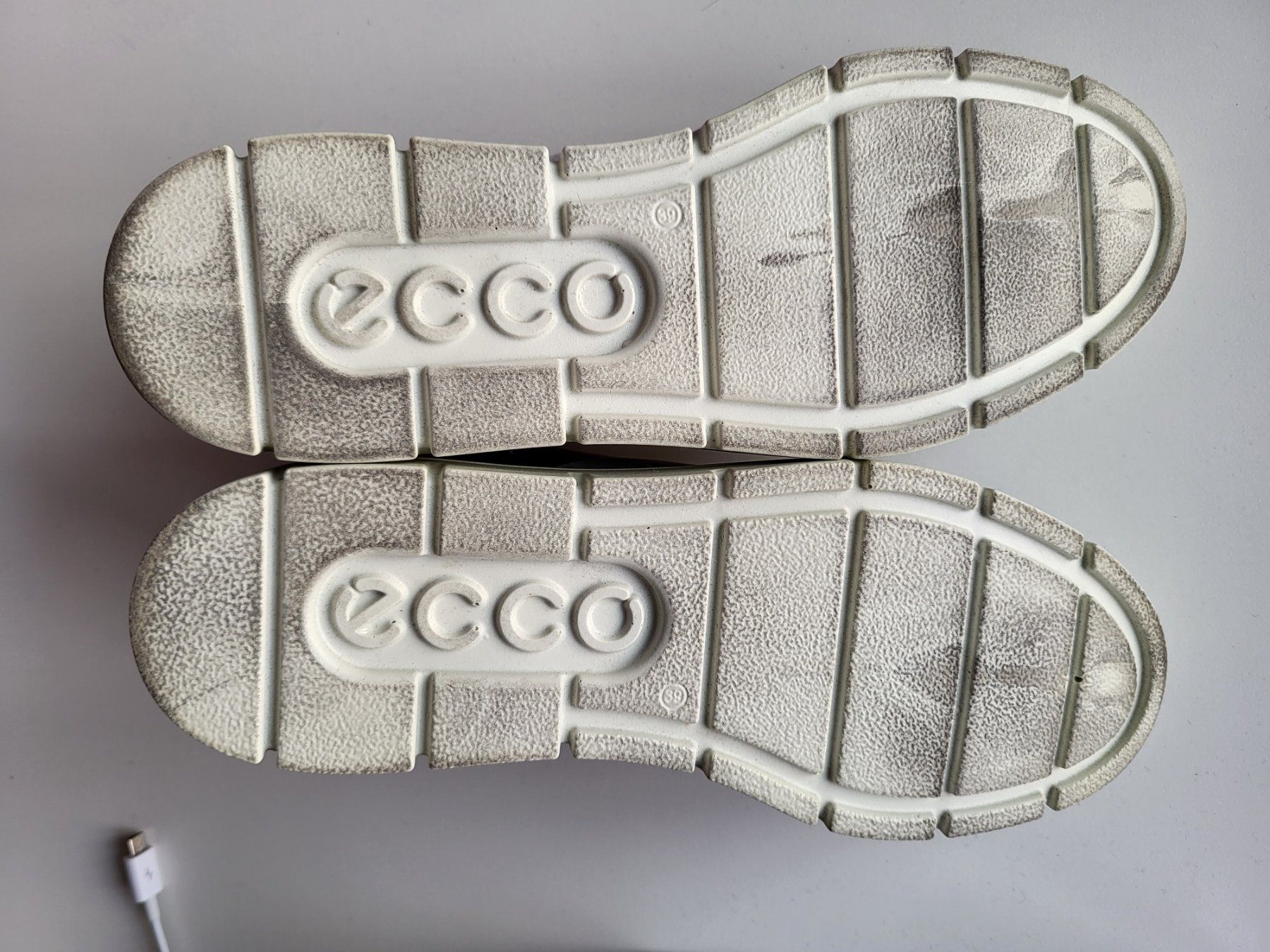 Ecco Scarpe da donna: Ecco Damen Schnürschuhe, Gr. 39 - Leder, hellblau – Nuovo (secondo la descrizione) da Baar venduto da clar6 6