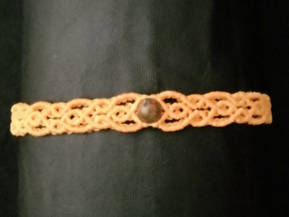 Armbänder & -reifen: handgemachtes Makramee Armband mit Unakit – Neu (gemäss Beschreibung) aus Pfäffikon ZH von Emporos_42 2
