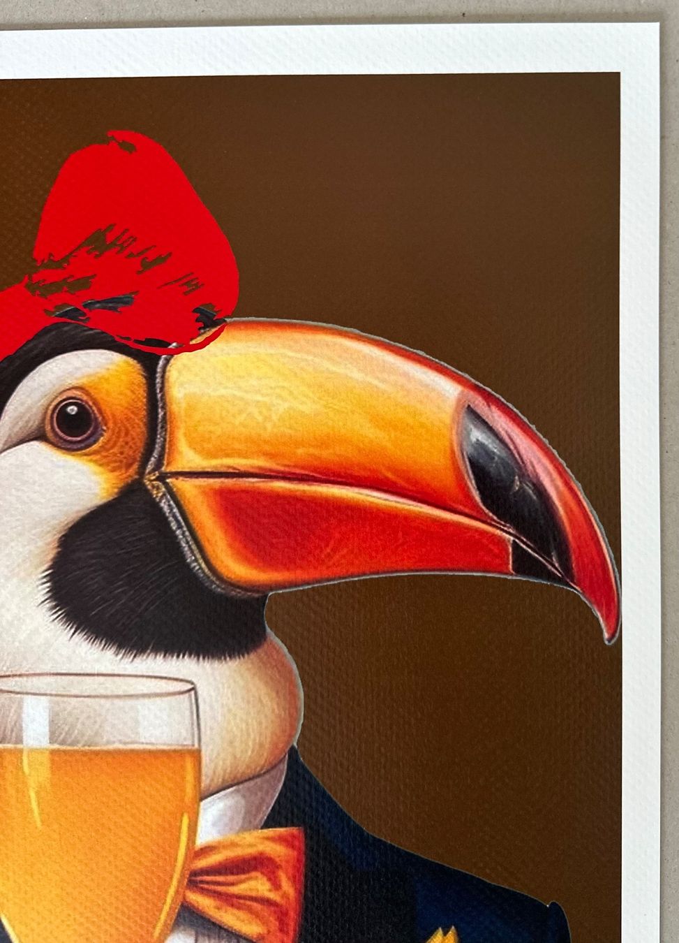 Grafica & Litografie: Death: Durstiger Tukan, POP Art, signiert 25/100 – Nuovo (secondo la descrizione) da Meilen venduto da Smgdesign 4