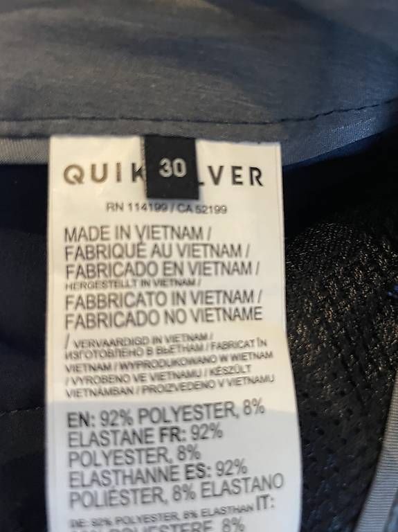 Pantaloni: Shorts von Quiksilver – Usato da Giswil venduto da nimue1977 3