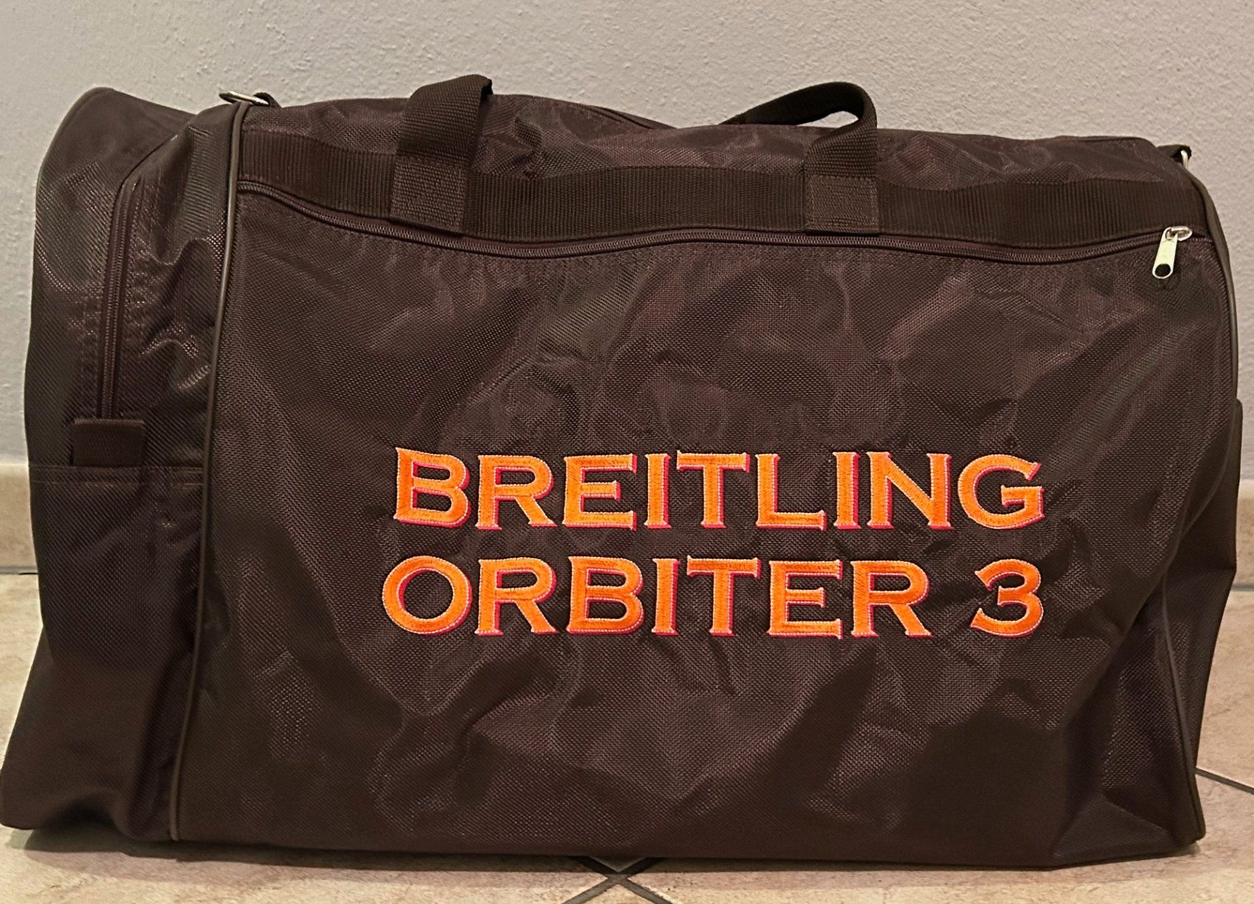 Sac Fourre-tout Grand Bleu Et Marron - Neuf Jamais Servi