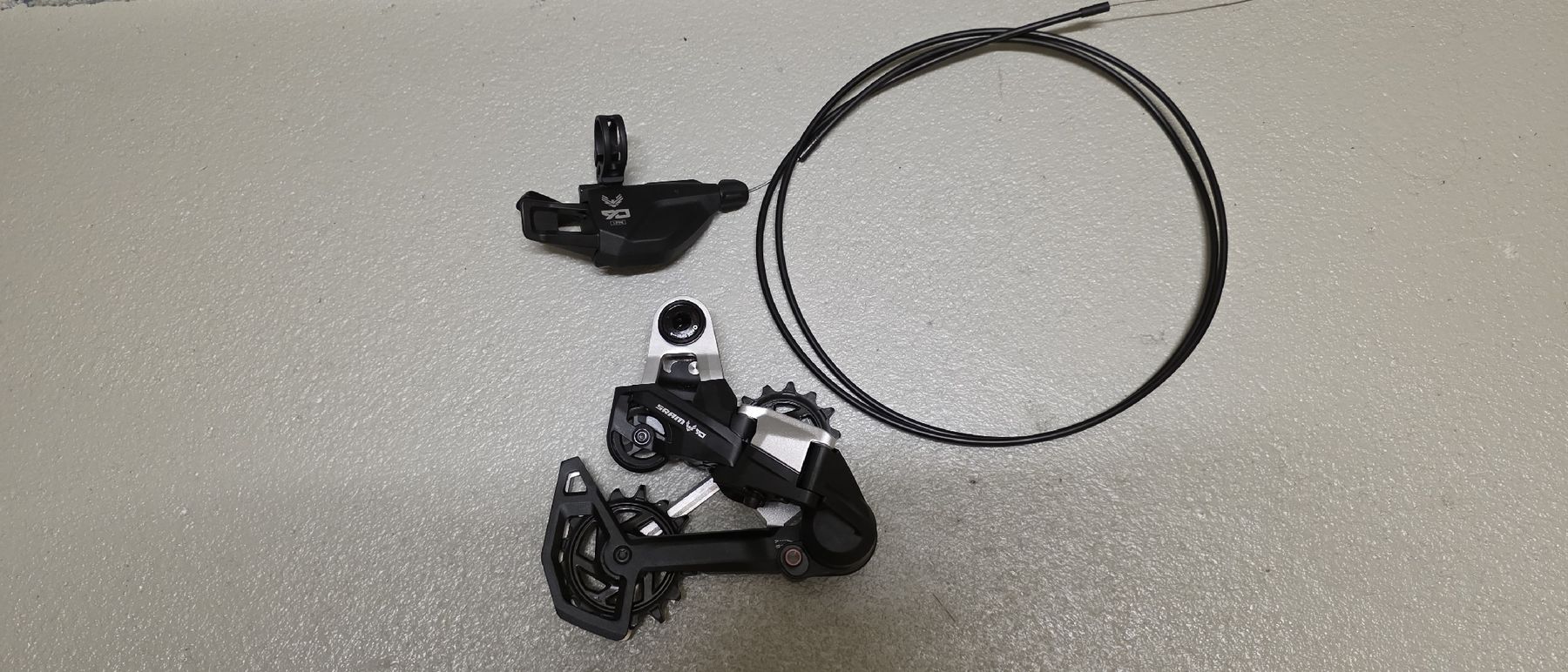 Sram Pezzi di ricambio: SRAM Eagle 90 Transmission 12-fach Schaltwerk + Trigger – Nuovo (secondo la descrizione) da Maur venduto da Jomino24