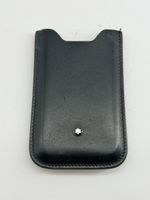 Étui Montblanc en Cuir Noir - Élégant!