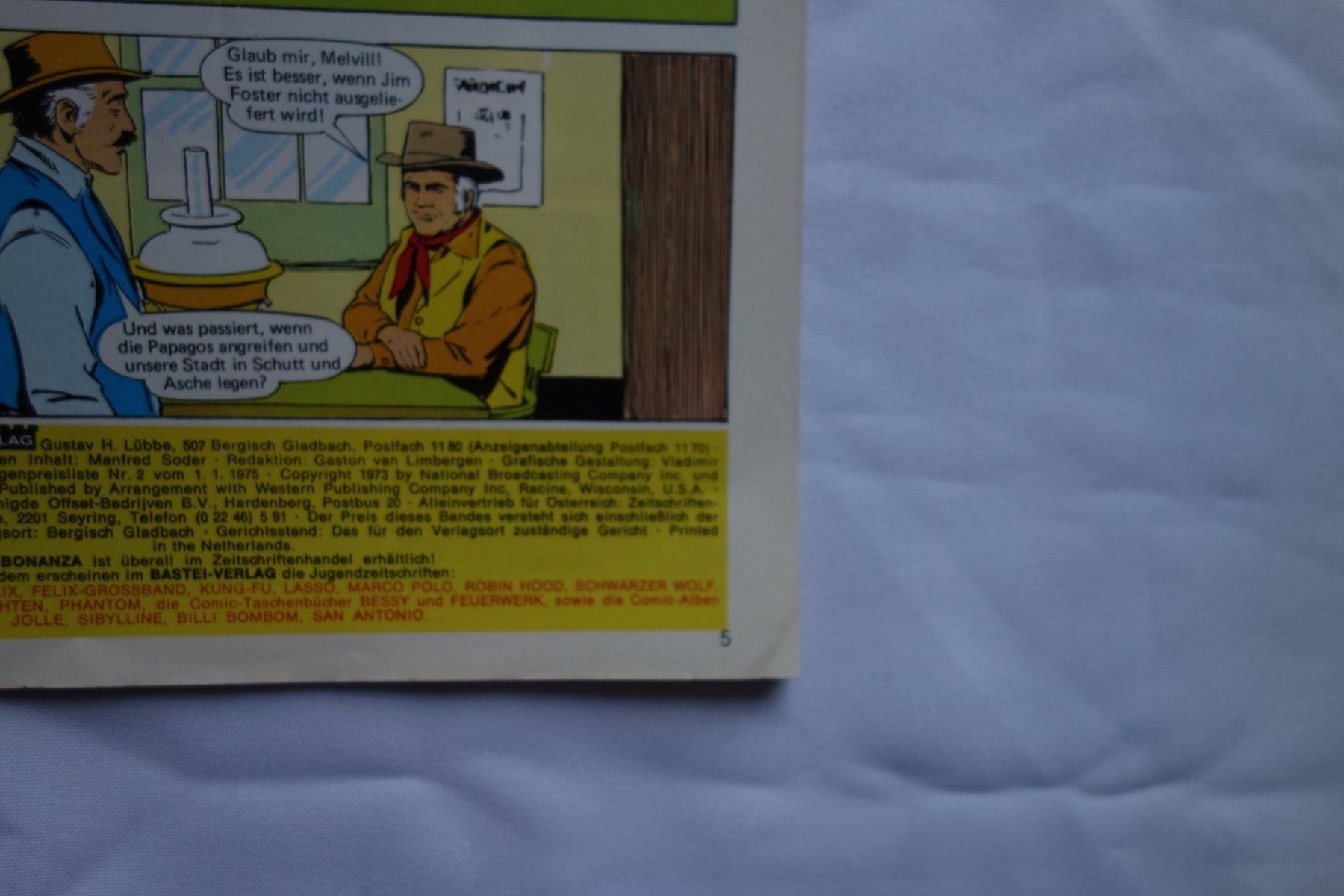 Comics: BONANZA - Nr. 55 - Gratis Versand ! – Gebraucht aus Luzern von ron_35 2