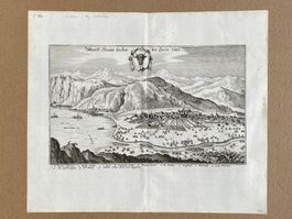 Stich Altdorf Original Merian um 1640