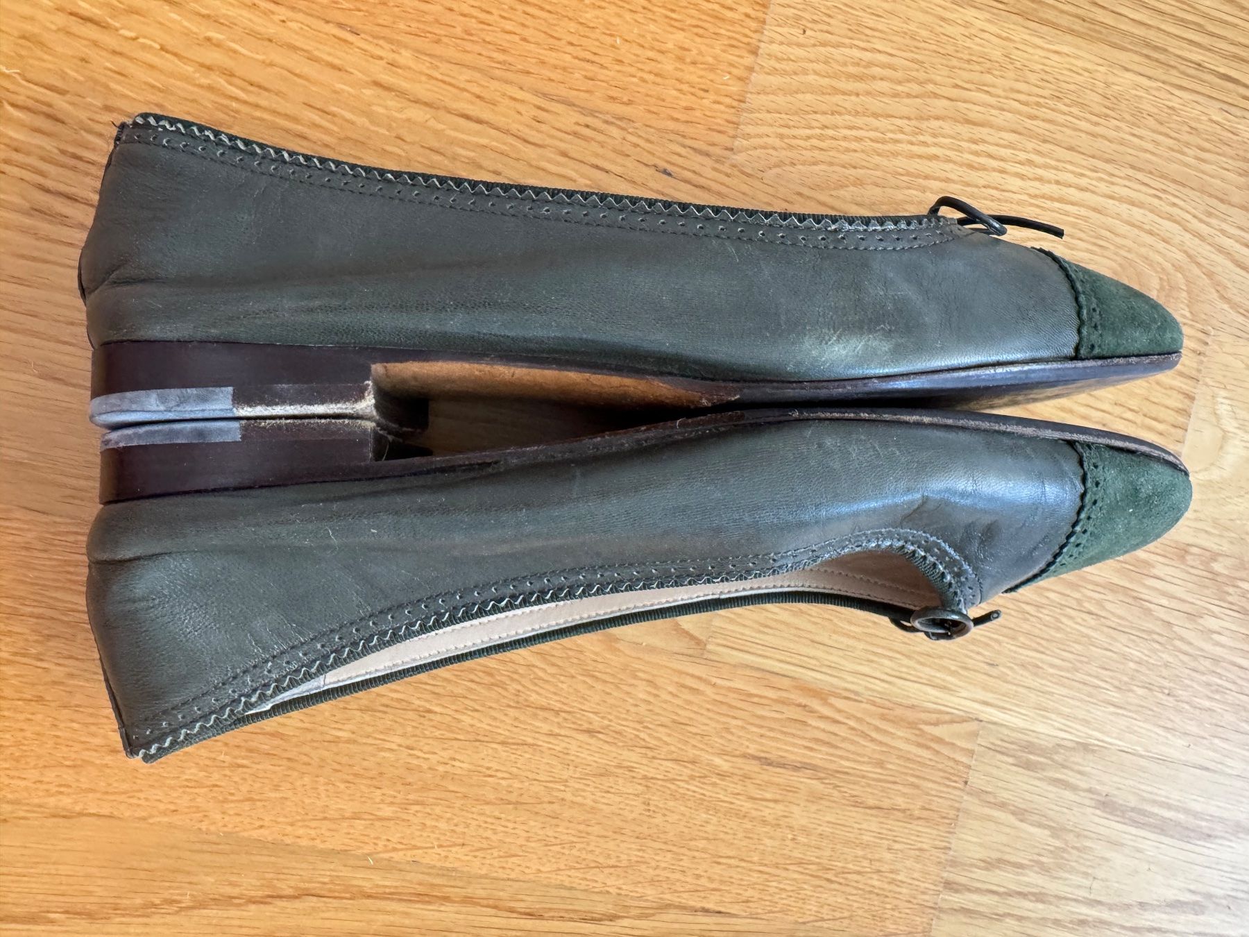 Scarpe da donna: Ballerinas, grün, Gr. 39.5 – Usato da Zürich venduto da froschchen79 1