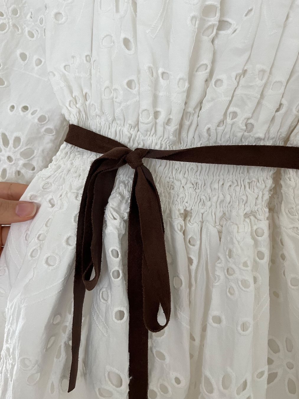 Vestiti: Sommerkleid, Gr. S Farbe weiss – Nuovo (secondo la descrizione) da Triesen venduto da atos87 4