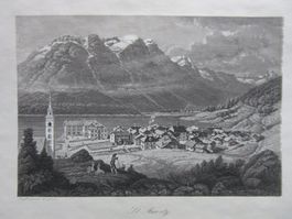 ST-MORITZ  AQUATINTA