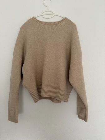 Zara Pullover Beige XS - Kuscheliger Herbst-Look!