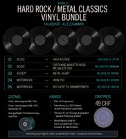 Hard Rock / Metal Classics Vinyl Bundle